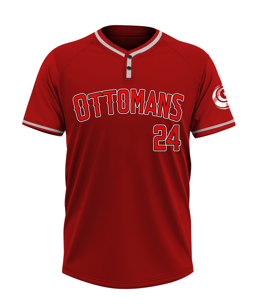 Custom MLB Baseball Jersey Cresting