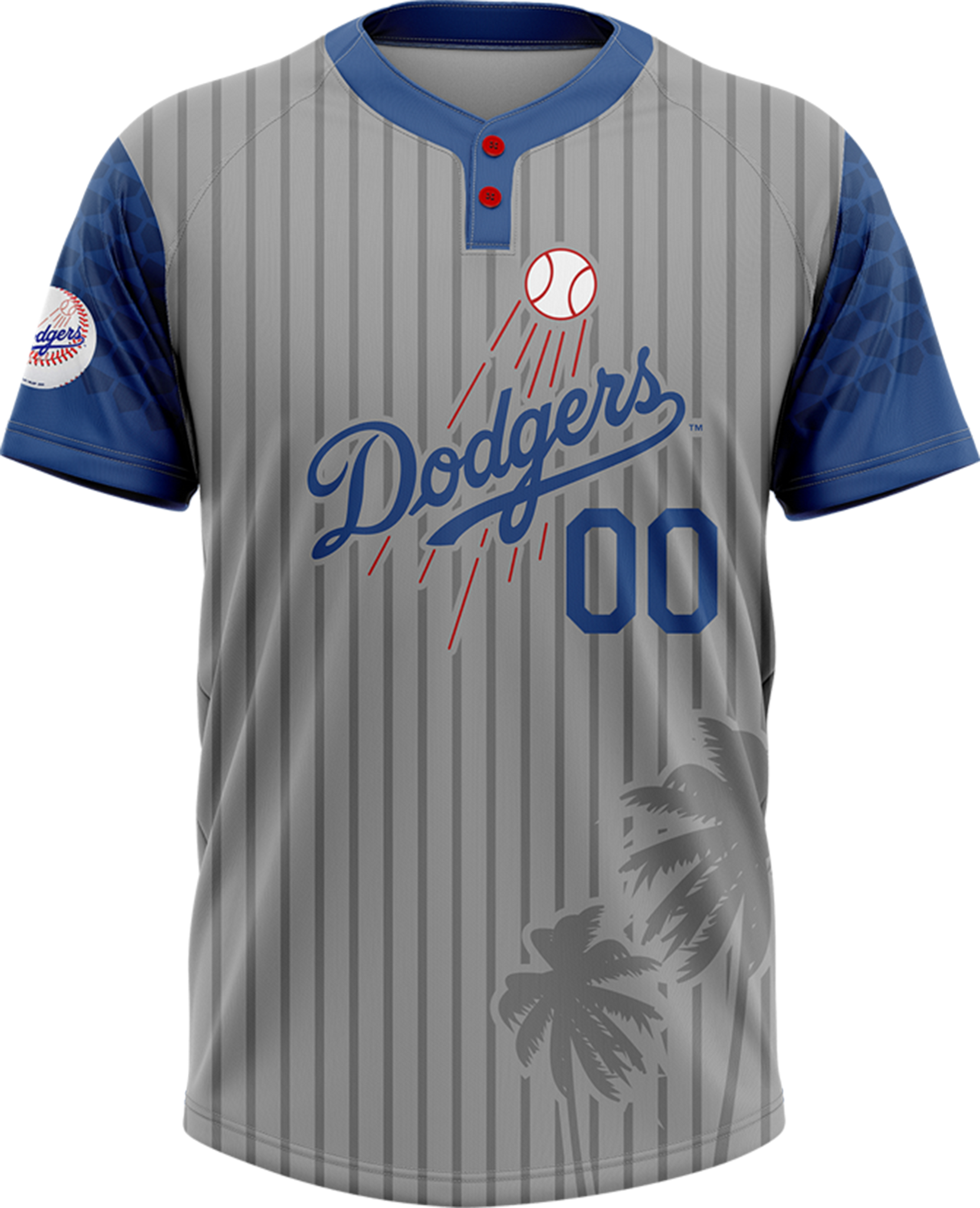 Full Custom Dodgers Jersey